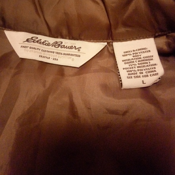 Eddie Bauer purple down vest - Picture 5 of 7